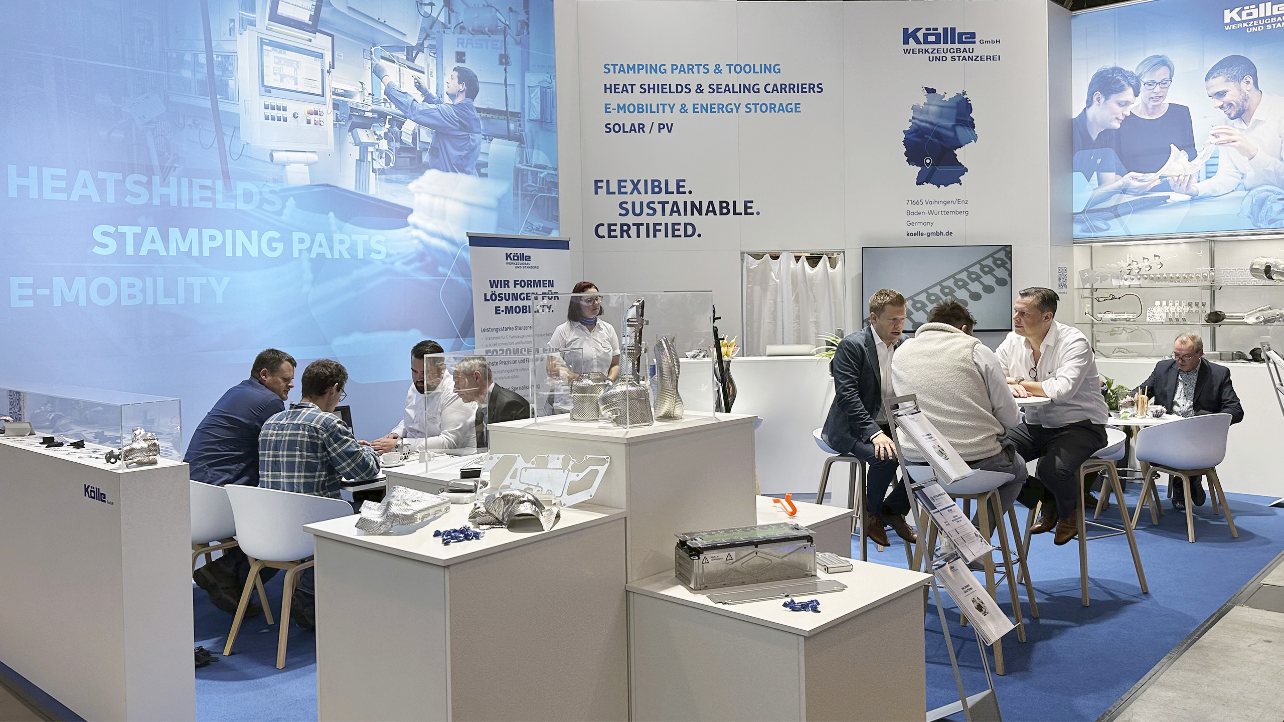 Wertekommunikation und Messeauftritt