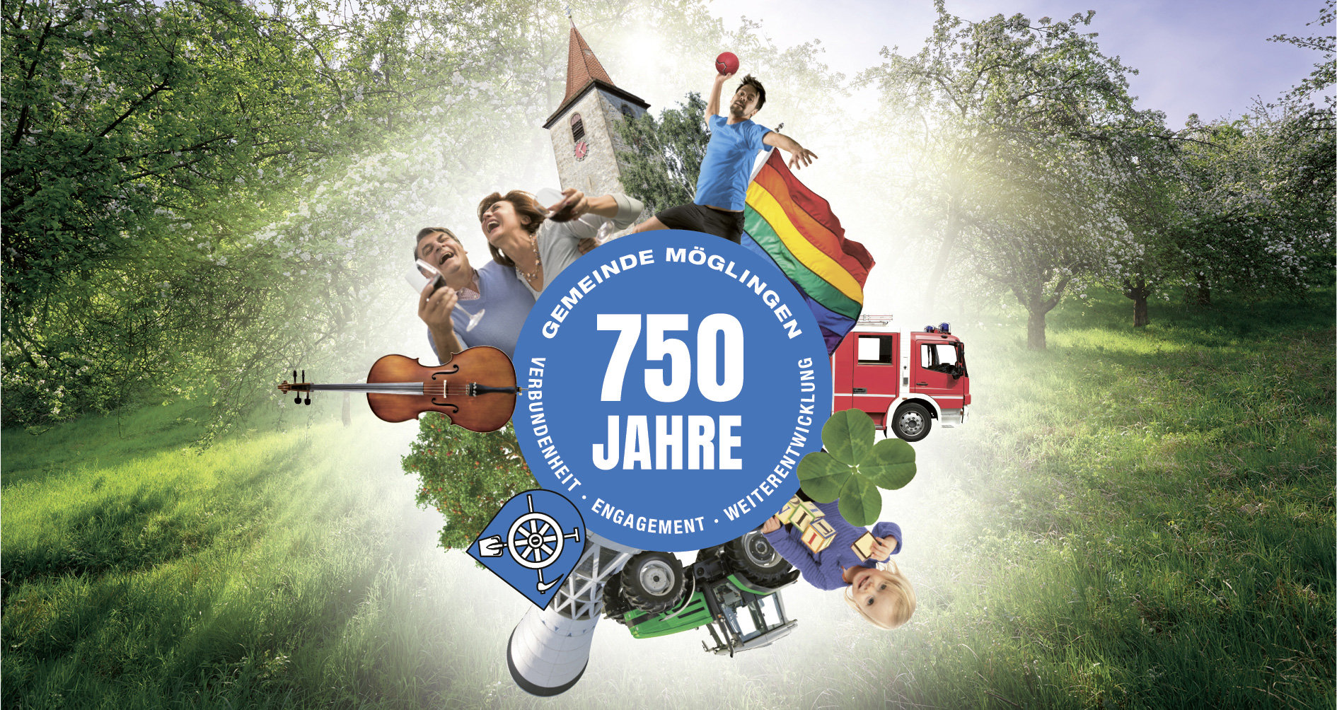 Keyvisual 750 Jahre Moeglingen